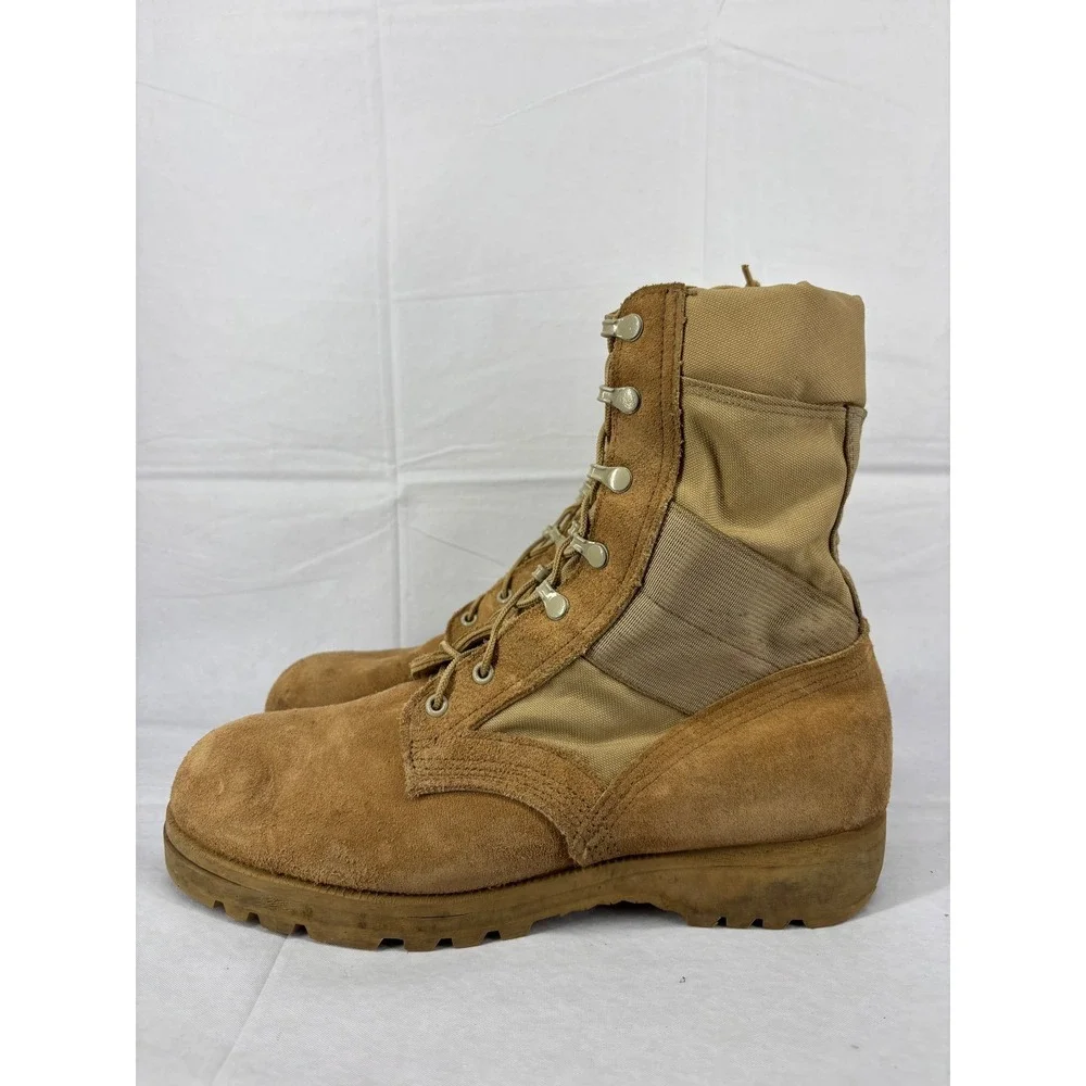 Altama Wrath Military Combat Boots Mens 11.5 R Coyote Brown Suede Vibram Sole